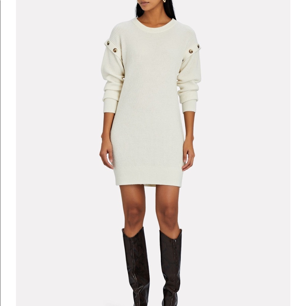 Intermix M Nora Mini Sweater Dress